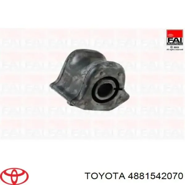 Tuleja stabilizatora przedniego lewa 4881542070 Toyota