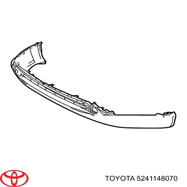 Spojler zderzaka przedniego 5241148070 Toyota