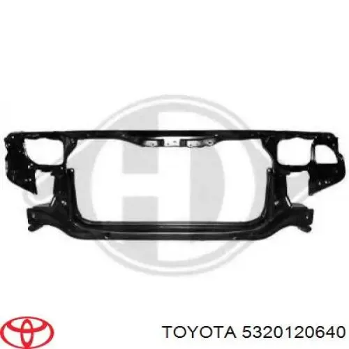 Osłona chłodnicy kompletna (panel mocowania reflektorów) Toyota Carina E