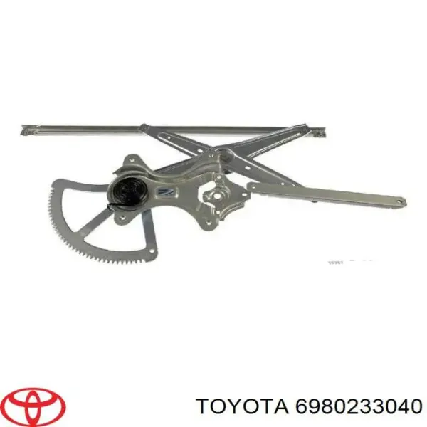 Mechanizm podnoszenia szyby drzwi przednich lewych Lexus RX 330/350