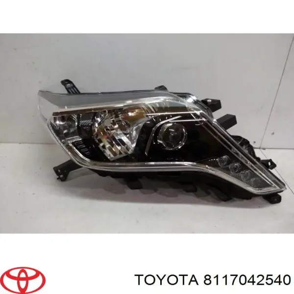 Reflektor lewy 8117042540 Toyota