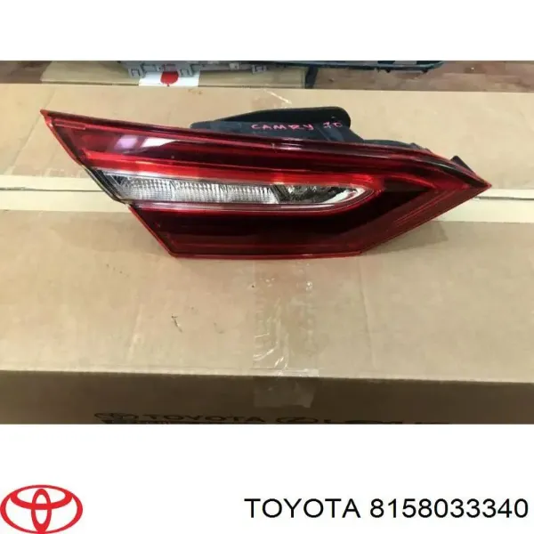 Lampa zespolona tylna prawa wewnętrzna 8158033340 Toyota