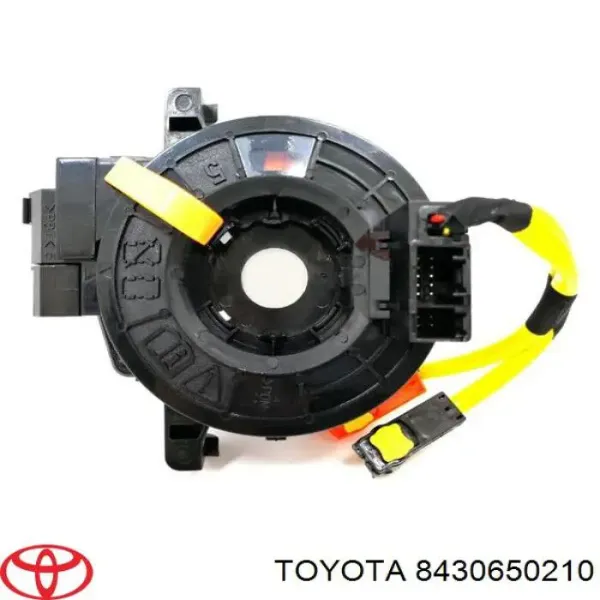 Pierścień kontaktowy AIRBAG, taśma kierownicy 8430650210 Toyota