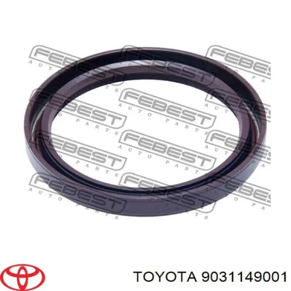 Uszczelniacz reduktora mostu przedniego 9031149001 Toyota