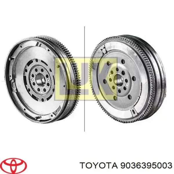 Łożysko końcówki mostu tylnego zewnętrzne 9036395003 Toyota