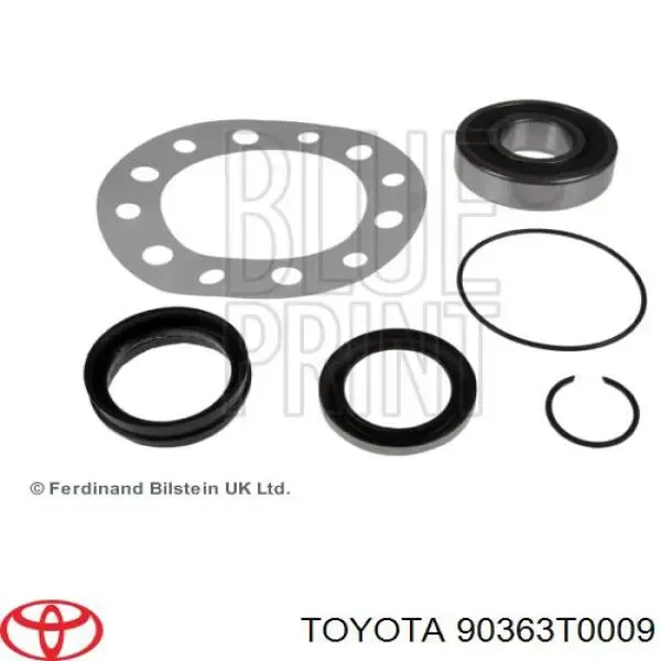 Lożysko piasty tylnej 90363T0009 Toyota