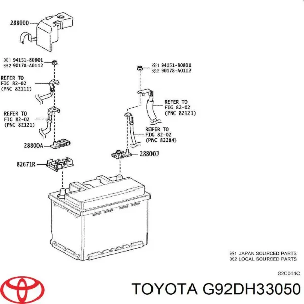 Filtr kabiny G92DH33050 Toyota