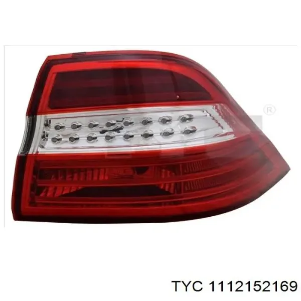 Lampa zespolona tylna lewa 3401912LUE Depo/Loro/Abakus
