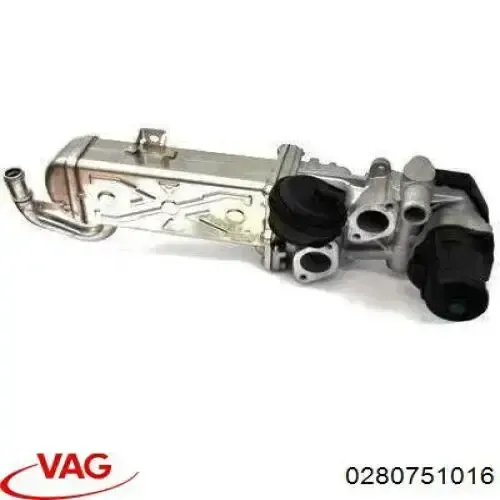 Chłodnica układu recyrkulacji spalin EGR 0280751016 VAG