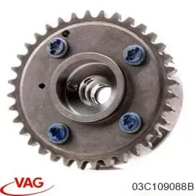 Koło zębatewalcowe wałka rozrządu silnika 03C109088B VAG