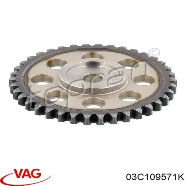 Koło zębatewalcowe wałka rozrządu silnika 03C109571K VAG