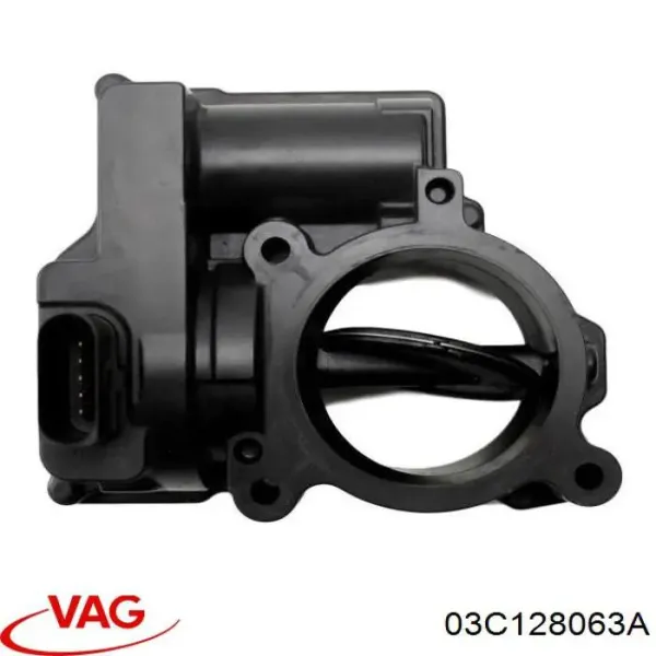 Przepustnica, komplet 03C128063A VAG