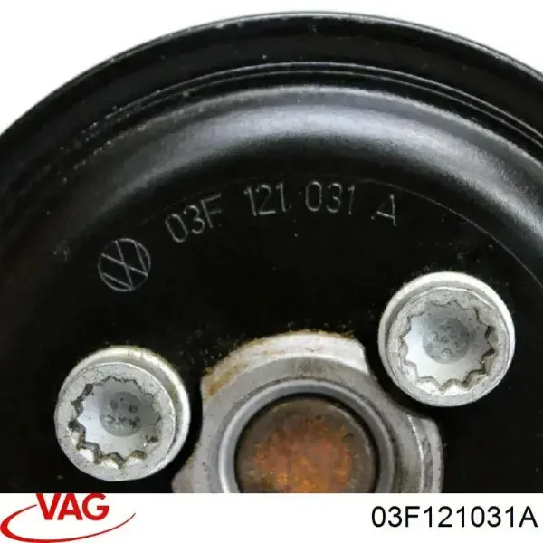  Koło pasowe pompy wodnej Skoda Octavia II A5 liftback (1Z3) (2004 - 2013) II A5