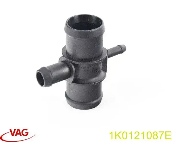 Kołnierz układu chłodzenia (trójnik) 1K0121087E VAG