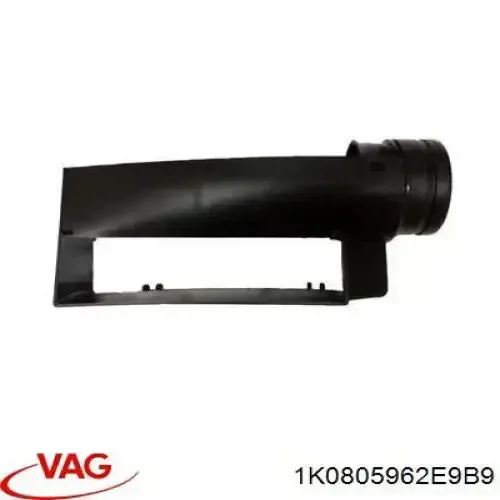 Wlot powietrza do filtra powietrza Volkswagen Passat B7