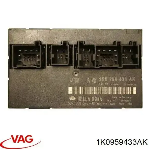 Blok komfortu do Skoda Octavia II A5 1Z3