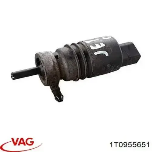 Pompka spryskiwacza szyby przedniej 1T0955651 VAG