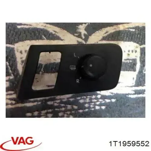 Sterownik lusterek bocznych, na drzwi 1T1959552 VAG