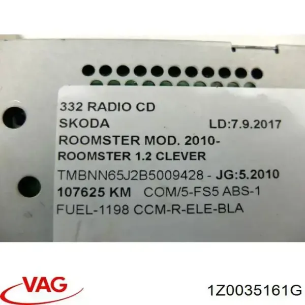 Radioodtwarzacz (radio AM/FM) Skoda Octavia cena, od