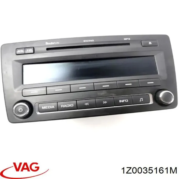  Radioodtwarzacz (radio AM/FM) Skoda Octavia II A5 liftback (1Z3) (2004 - 2013) II A5