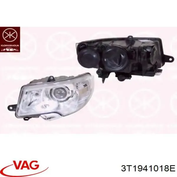 Reflektor prawy 3T1941018E VAG