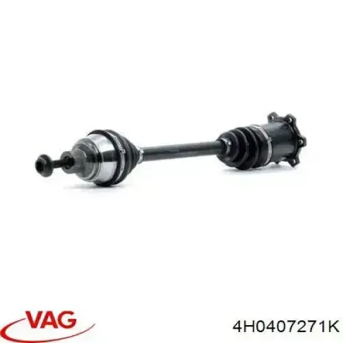 Półoś napędowa przednia lewa Audi A6 C7