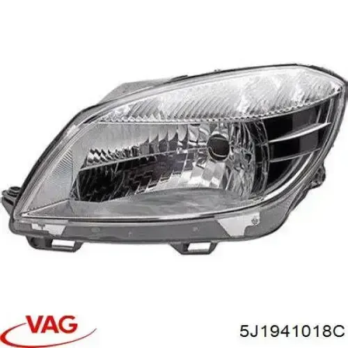 Reflektor prawy 5J1941018C VAG