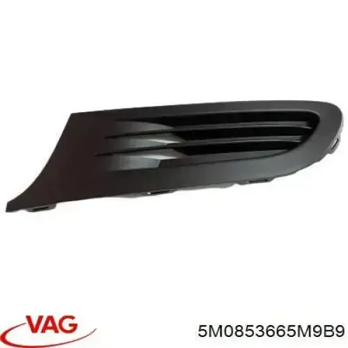 Atrapa chłodnicy 5M0853665M9B9 VAG