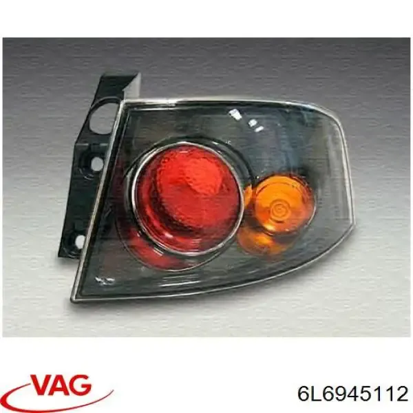 Lampa zespolona tylna prawa zewnętrzna 6L6945112 VAG