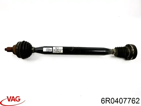 Półoś napędowa przednia prawa 6R0407762 VAG