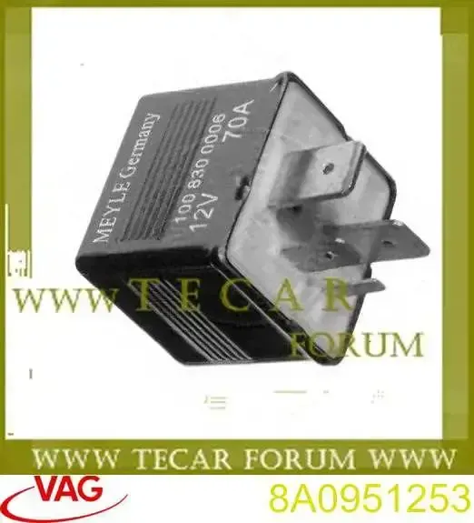 Przekaźnik świec żarowych 8A0951253 VAG