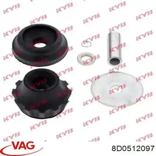 Poduszka amortyzatora tylnego 8D0512097 VAG