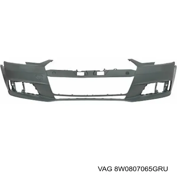 Zderzak przedni 8W0807065GRU VAG