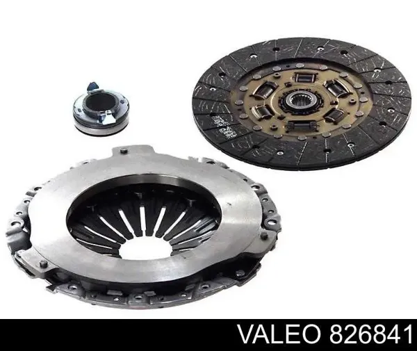 Zestaw sprzęgła (3 części) 826841 VALEO