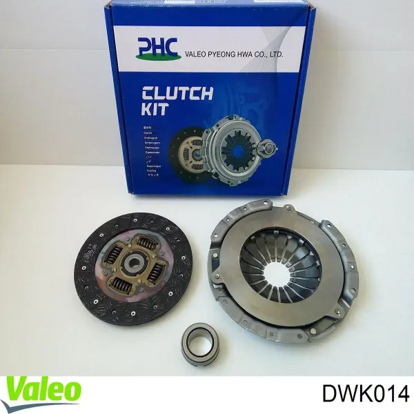 Zestaw sprzęgła (3 części) DWK014 VALEO
