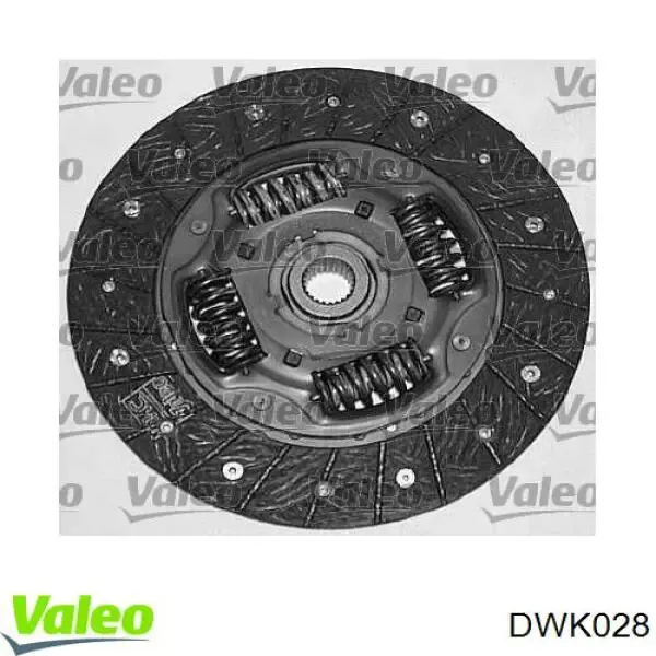 Zestaw sprzęgła (3 części) DWK028 VALEO