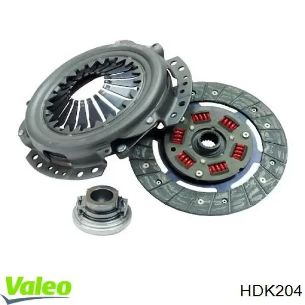 Zestaw sprzęgła (3 części) HDK204 VALEO