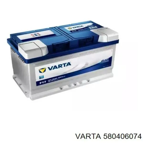 Bateria (akumulator) 580406074 Varta