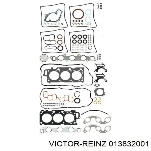 Zestaw uszczelek silnika pełny 0411120630 Toyota
