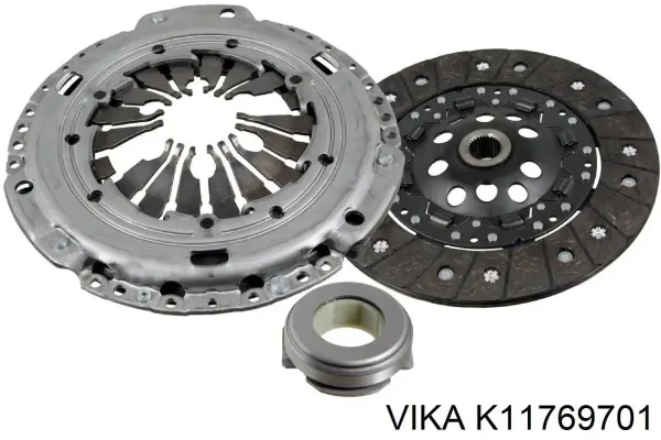 Zestaw sprzęgła (3 części) K11769701 Vika