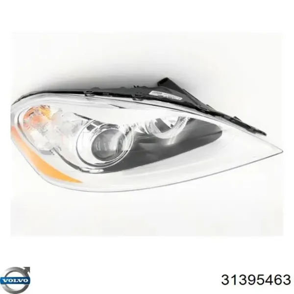 Reflektor prawy 31395463 Volvo