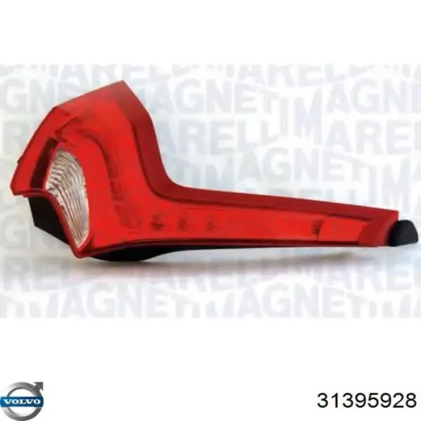 Lampa zespolona tylna lewa 31395928 Volvo