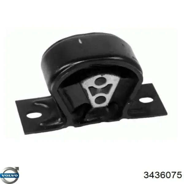 Poduszka (podpora) silnika tylna 3436075 Volvo