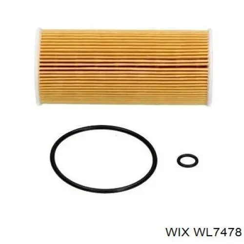Do koszyka WL7478 WIX Filtr oleju