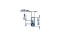 Żarówka oświetlenia wnętrza/kabiny 1864305009N Hyundai/Kia
