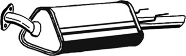 Tłumik, tylna część 3234400 Starline