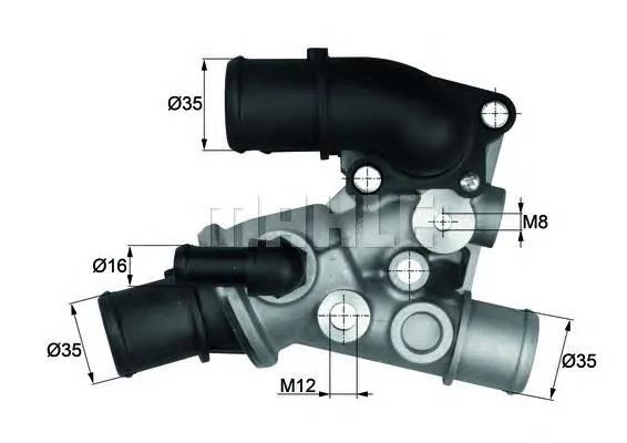 Termostat 1307270080 Fiat/Alfa/Lancia