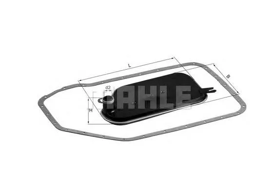 Filtr automatycznej skrzyni biegów HX84D Mahle Original