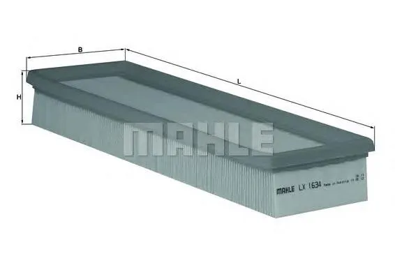 Filtr powietrza LX1634 Mahle Original