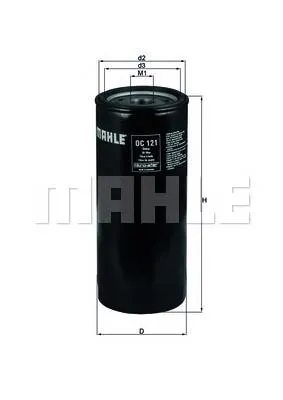 Filtr oleju 1R1807 Caterpillar